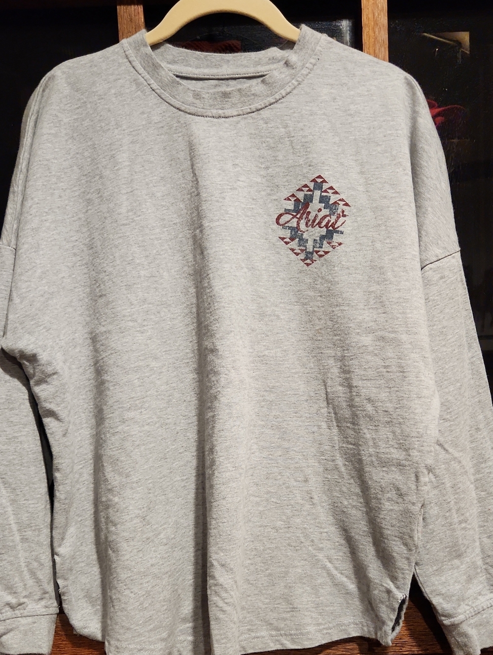 Heathered Grey Ariat Shirt